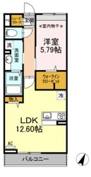 サニーハイツの物件間取画像